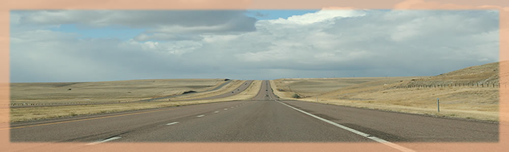 Highway in Montana
